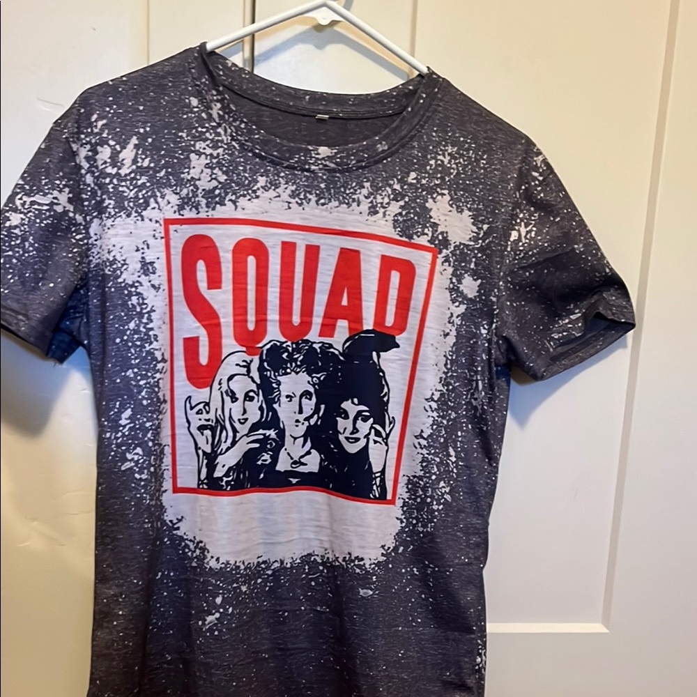 Gray 'Squad' Graphic Kids T-Shirt